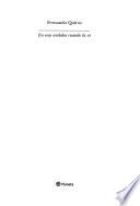 Libro En esas andaba cuando la vi