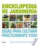 Libro Enciclopedia de jardinería