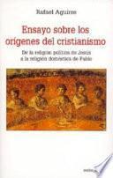 Libro Ensayo sobre los orígenes del cristianismo