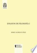 Libro Ensayos de Filosofía I