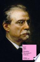 Libro Episodios nacionales V. Cánovas