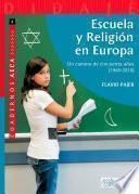 Libro Escuela y Religión en Europa
