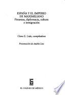 Libro España y el Imperio de Maximiliano