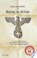 Libro Espías de Hitler
