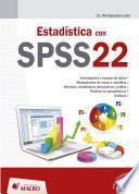 Estadística con SPSS 22