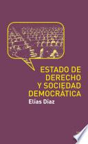 Libro Estado de Derecho y sociedad democrática