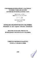 Estilos cognitivos en Colombia