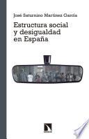 Libro Estructura social y desigualdad en España