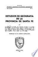 Estudios de geografia de la provincia de Santa Fe