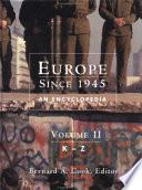 Libro Europe Since 1945
