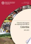 Evaluación del programa de cooperación de la FAO en Colombia 2015-2019