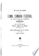 Fallos de la exma. Cámara Federal de Apelación de Córdoba
