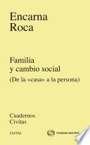 Libro Familia y cambio social