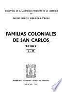 Familias coloniales de San Carlos