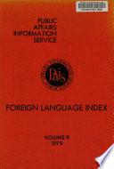 Foreign Language Index