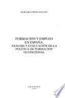 Formación y empleo en España