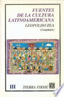 Libro Fuentes de la cultura latinoamericana