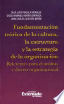 Fundamentación teórica de la cultura, la estructura y la estrategia de la organización. Referentes para el análisis y diseño organizacional