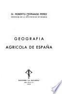Geografia agricola de España