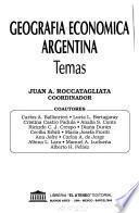 Geografía económica argentina