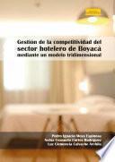 Libro Gestión de la competitividad del sector hotelero de Boyacá mediante un modelo tridimensional