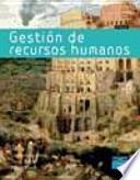 Libro Gestión de recursos humanos