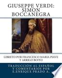 Libro Giuseppe Verdi: Simon Boccanegra