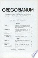 Gregorianum: 1967 Vol.XLVIII.2