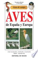 Libro Guía de campo de aves de España y Europa