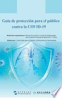 Libro Guía de protección para el público contra la COVID-19