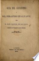 Guía del Alicantino y del forastero en Alicante