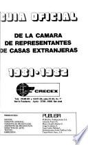 Guía oficial de la Cámara de Representantes de Casas Extranjeras
