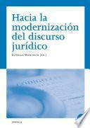 Hacia la modernización del discurso jurídico (eBook)