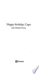 Happy birthday, Capo