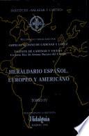 Heraldario Español,europeo Y Americano Tomo Iv
