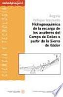 Libro Hidrogeoquímica de la recarga de los acuíferos del Campo de Dalías a partir de la sierra de Gádor