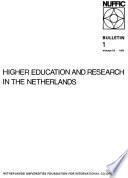 Higher Education and Research in the Netherlands