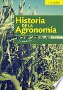 Libro Historia de la agronomía