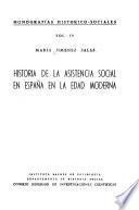 Historia de la asistencia social en España en la edad moderna