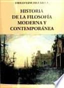 Libro Historia de la filosofía moderna y contemporánea