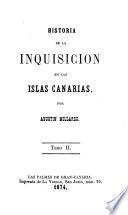 Historia de la inquisicion en las islas Canaris