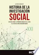 Libro Historia de la investigación social