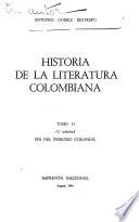 Historia de la literatura colombiana