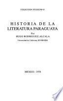 Historia de la literatura paraguaya
