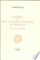 Historia de la Real Academia Nacional de Medicina