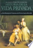 Libro Historia de la vida privada