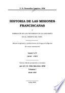 Historia de las misiones franciscanas y narración de los progresos de la geografía en el oriente del Perú