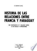 Historia de las relaciones entre Francia y Paraguay