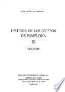 Historia de los obispos de Pamplona: Siglo XIX