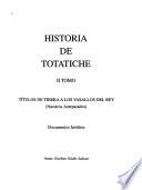 Historia de Totatiche